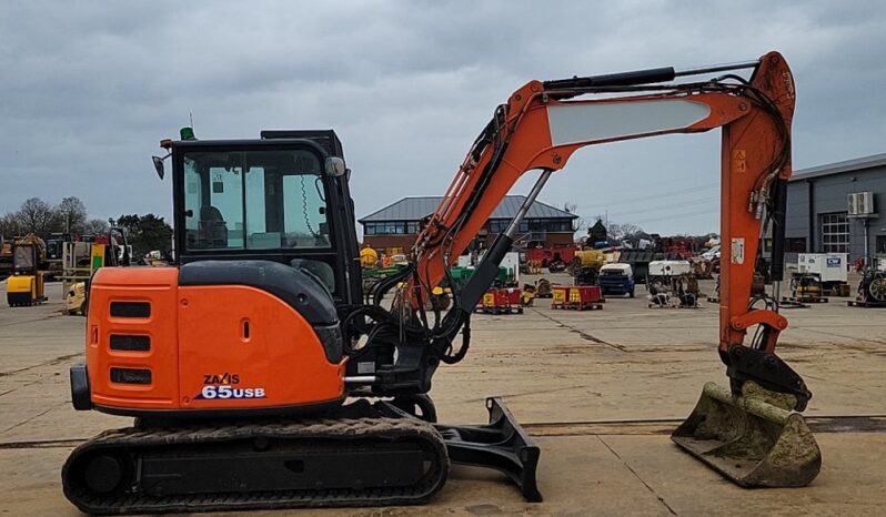 2017 Hitachi ZX65USB-5A CLP 6 Ton+ Excavators For Auction: Leeds – 5th, 6th, 7th & 8th March 2025 @ 8:00am full