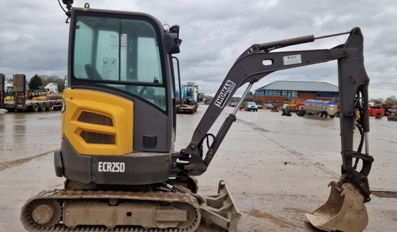 2017 Volvo ECR25D Mini Excavators For Auction: Leeds – 5th, 6th, 7th & 8th March 2025 @ 8:00am full