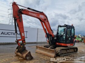 2017 Kubota KX080-4A 6 Ton+ Excavators For Auction: Leeds – 5th, 6th, 7th & 8th March 2025 @ 8:00am