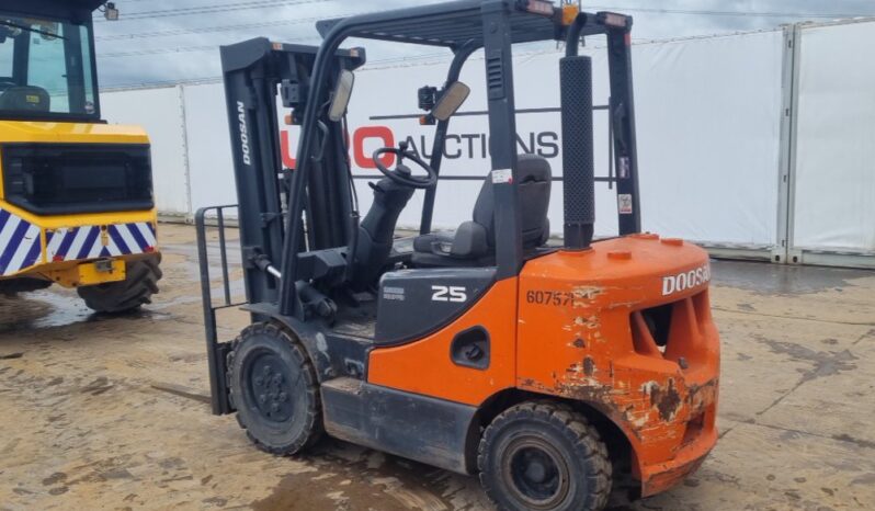 2015 Doosan D25S-7 Forklifts For Auction: Leeds – 5th, 6th, 7th & 8th March 2025 @ 8:00am full