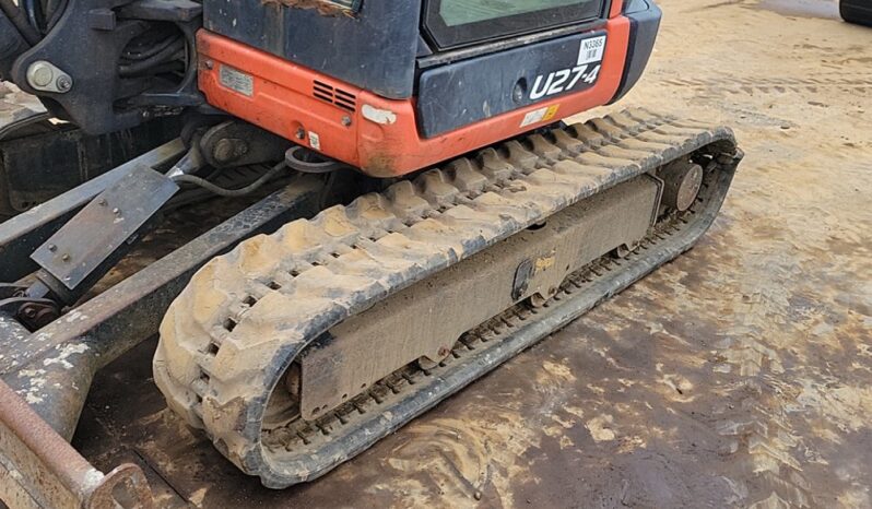 2017 Kubota U27-4 Mini Excavators For Auction: Leeds – 5th, 6th, 7th & 8th March 2025 @ 8:00am full