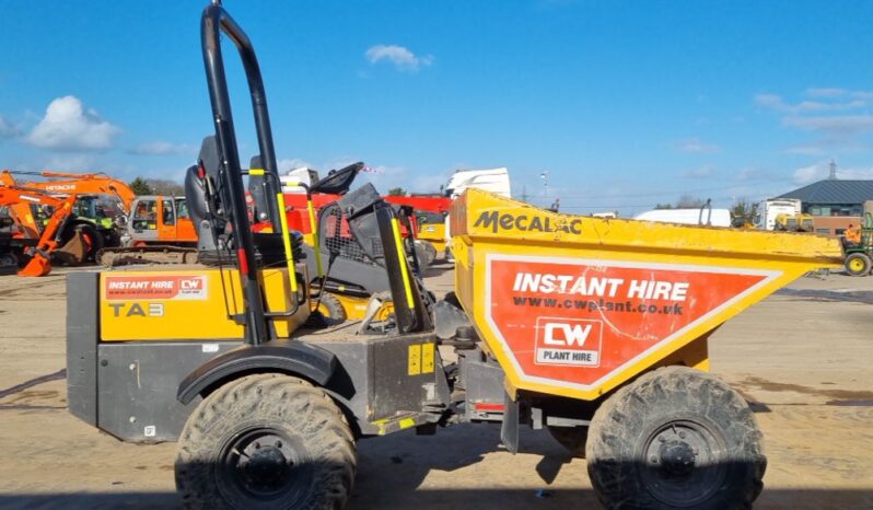 2018 Mecalac TA3 Site Dumpers For Auction: Leeds – 5th, 6th, 7th & 8th March 2025 @ 8:00am full