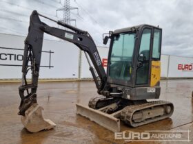 2017 Volvo ECR25D Mini Excavators For Auction: Leeds – 5th, 6th, 7th & 8th March 2025 @ 8:00am