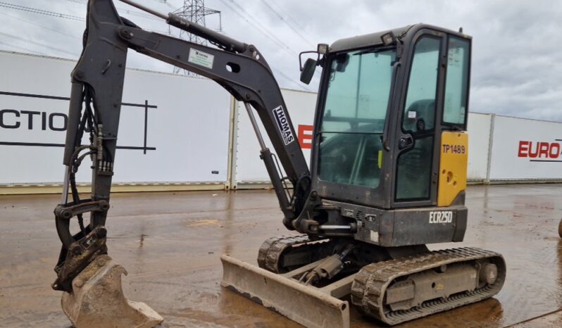 2017 Volvo ECR25D Mini Excavators For Auction: Leeds – 5th, 6th, 7th & 8th March 2025 @ 8:00am