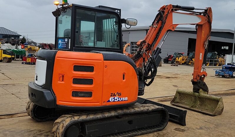 2017 Hitachi ZX65USB-5A CLP 6 Ton+ Excavators For Auction: Leeds – 5th, 6th, 7th & 8th March 2025 @ 8:00am full