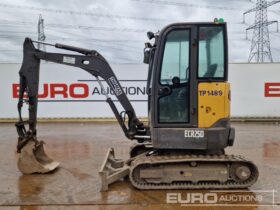 2017 Volvo ECR25D Mini Excavators For Auction: Leeds – 5th, 6th, 7th & 8th March 2025 @ 8:00am full