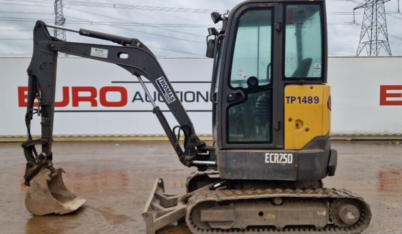 2017 Volvo ECR25D Mini Excavators For Auction: Leeds – 5th, 6th, 7th & 8th March 2025 @ 8:00am full