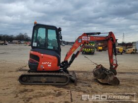 2017 Kubota U27-4 Mini Excavators For Auction: Leeds – 5th, 6th, 7th & 8th March 2025 @ 8:00am full