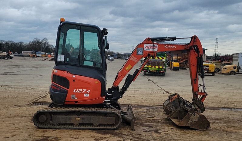 2017 Kubota U27-4 Mini Excavators For Auction: Leeds – 5th, 6th, 7th & 8th March 2025 @ 8:00am full