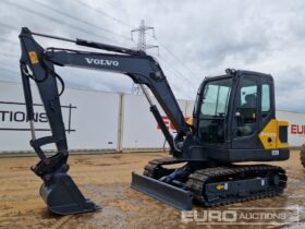 2017 Volvo EC55D Mini Excavators For Auction: Leeds – 5th, 6th, 7th & 8th March 2025 @ 8:00am