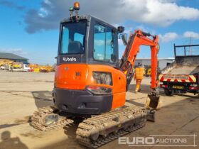 2019 Kubota U36-4 Mini Excavators For Auction: Leeds – 5th, 6th, 7th & 8th March 2025 @ 8:00am full