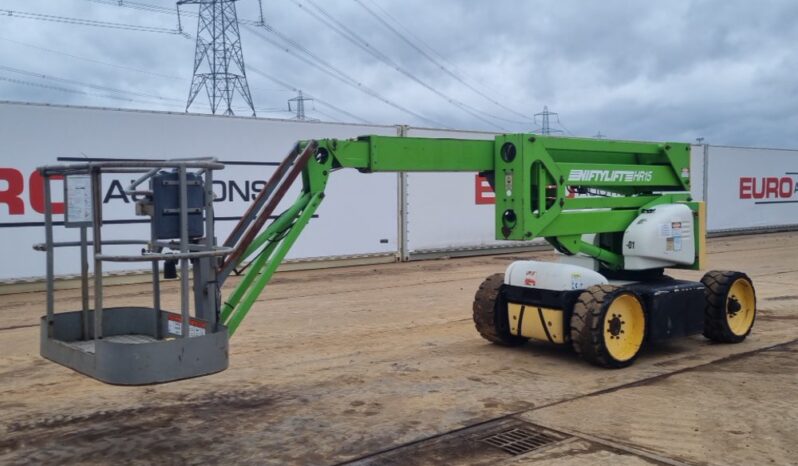 Niftylift HR15NDE Manlifts For Auction: Leeds – 5th, 6th, 7th & 8th March 2025 @ 8:00am