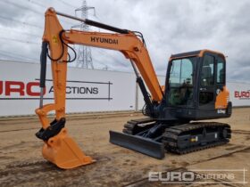 2018 Hyundai R60VS 6 Ton+ Excavators For Auction: Leeds – 5th, 6th, 7th & 8th March 2025 @ 8:00am