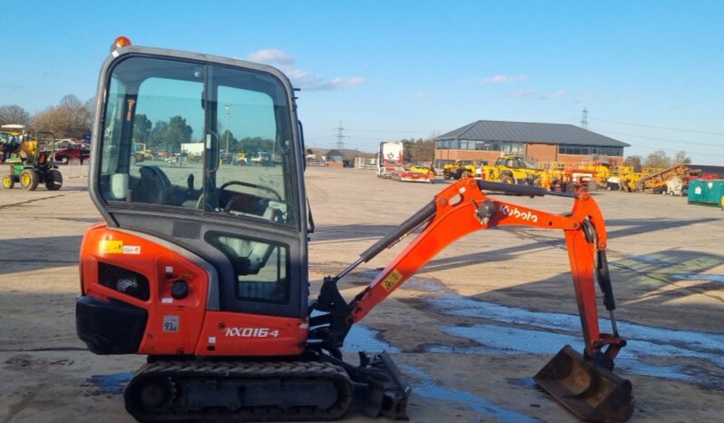 2016 Kubota KX016-4 Mini Excavators For Auction: Leeds – 5th, 6th, 7th & 8th March 2025 @ 8:00am full