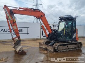 2018 Hitachi ZX85USB-5 6 Ton+ Excavators For Auction: Leeds – 5th, 6th, 7th & 8th March 2025 @ 8:00am