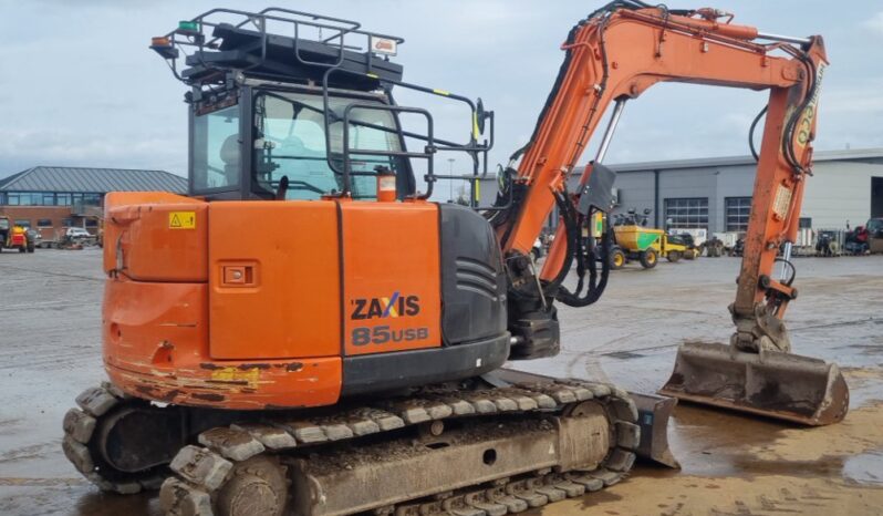 2018 Hitachi ZX85USB-5A 6 Ton+ Excavators For Auction: Leeds – 5th, 6th, 7th & 8th March 2025 @ 8:00am full