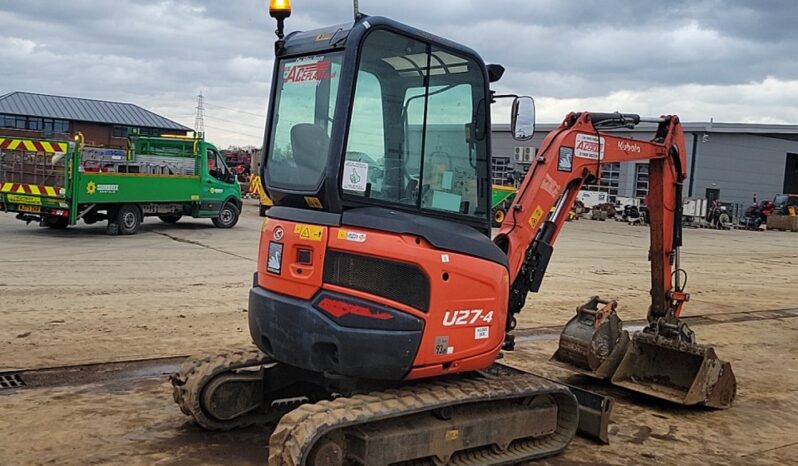 2017 Kubota U27-4 Mini Excavators For Auction: Leeds – 5th, 6th, 7th & 8th March 2025 @ 8:00am full