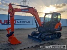 2017 Doosan DX55-9 Mini Excavators For Auction: Leeds – 5th, 6th, 7th & 8th March 2025 @ 8:00am