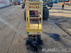 2011 Youngman Boss X3 Manlifts For Auction: Leeds – 5th, 6th, 7th & 8th March 2025 @ 8:00am full