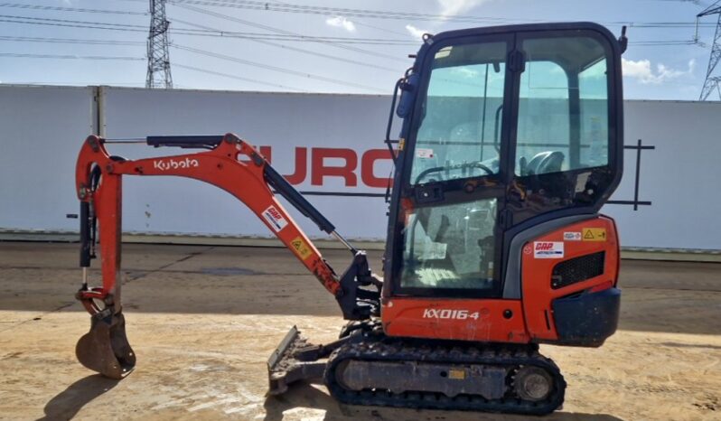 2017 Kubota KX016-4 Mini Excavators For Auction: Leeds – 5th, 6th, 7th & 8th March 2025 @ 8:00am full