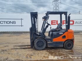 2015 Doosan D25S-7 Forklifts For Auction: Leeds – 5th, 6th, 7th & 8th March 2025 @ 8:00am full