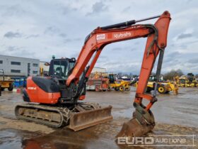 2017 Kubota KX080-4A 6 Ton+ Excavators For Auction: Leeds – 5th, 6th, 7th & 8th March 2025 @ 8:00am full