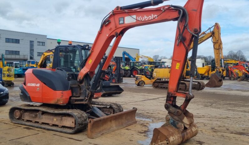 2018 Kubota KX080-4A 6 Ton+ Excavators For Auction: Leeds – 5th, 6th, 7th & 8th March 2025 @ 8:00am full