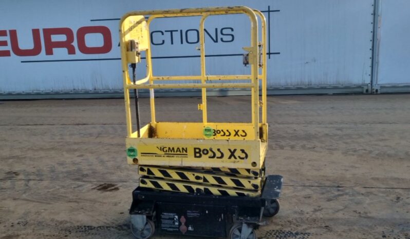 2011 Youngman Boss X3 Manlifts For Auction: Leeds – 5th, 6th, 7th & 8th March 2025 @ 8:00am full