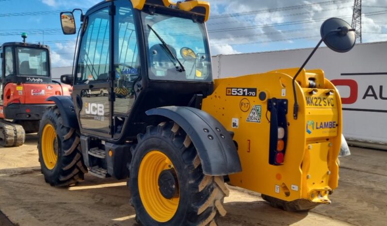 2022 JCB 531-70 Telehandlers For Auction: Leeds – 5th, 6th, 7th & 8th March 2025 @ 8:00am full