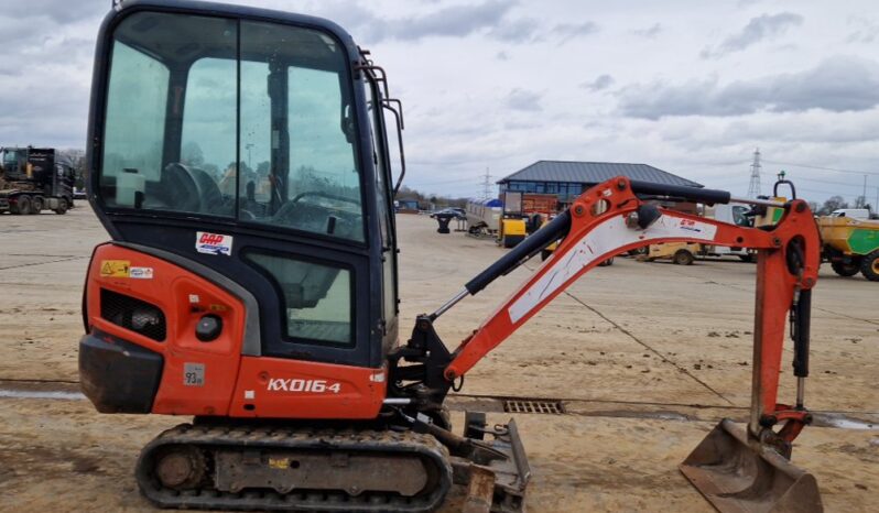 2016 Kubota KX016-4 Mini Excavators For Auction: Leeds – 5th, 6th, 7th & 8th March 2025 @ 8:00am full