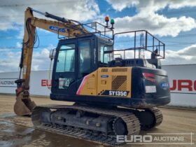 2017 Sany SY135 10 Ton+ Excavators For Auction: Leeds – 5th, 6th, 7th & 8th March 2025 @ 8:00am full