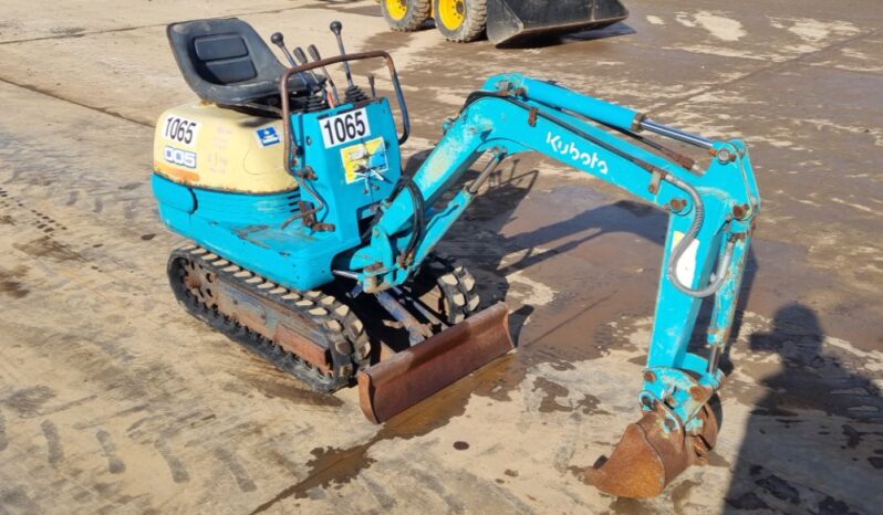 Kubota K005 Micro Excavators For Auction: Leeds – 5th, 6th, 7th & 8th March 2025 @ 8:00am full