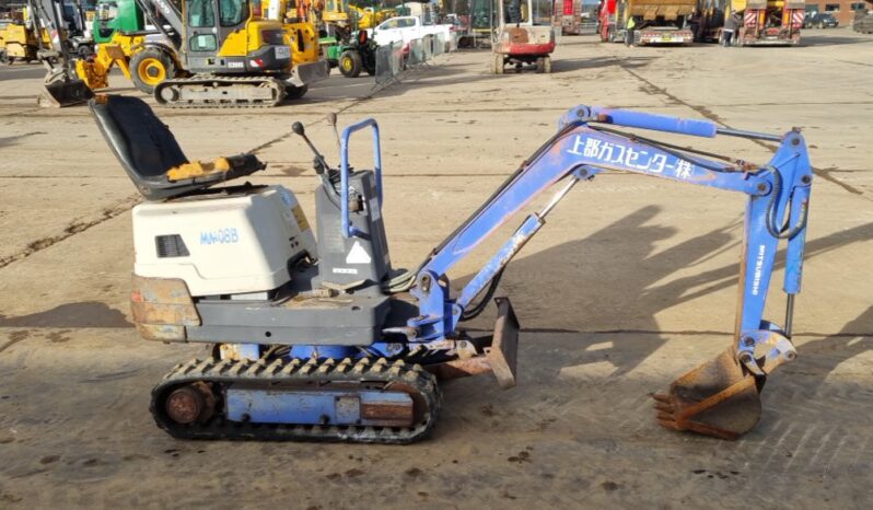 Mitsubishi MM08B Micro Excavators For Auction: Leeds – 5th, 6th, 7th & 8th March 2025 @ 8:00am full