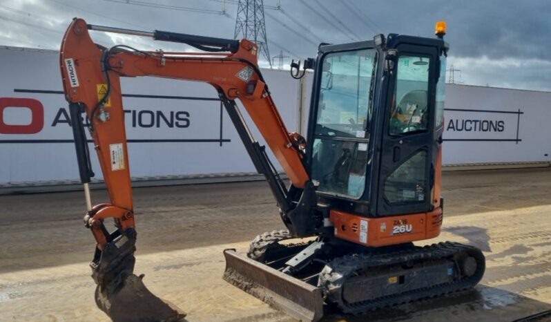 2020 Hitachi ZX26U-6CR Mini Excavators For Auction: Leeds – 5th, 6th, 7th & 8th March 2025 @ 8:00am