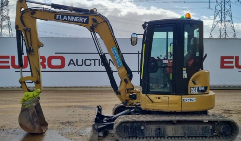 2017 CAT 305E2 Mini Excavators For Auction: Leeds – 5th, 6th, 7th & 8th March 2025 @ 8:00am full