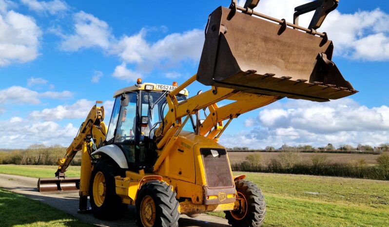 2001 JCB 3CX 4WD Sitemaster digger full