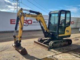 2018 Yanmar SV26 Mini Excavators For Auction: Leeds – 5th, 6th, 7th & 8th March 2025 @ 8:00am