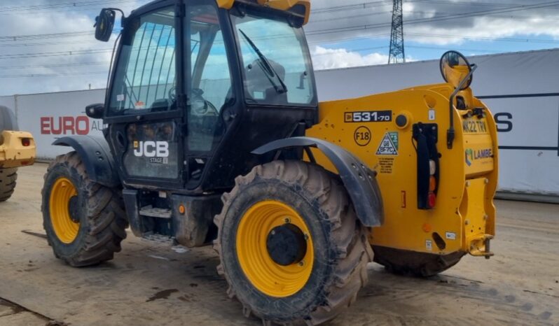 2022 JCB 531-70 Telehandlers For Auction: Leeds – 5th, 6th, 7th & 8th March 2025 @ 8:00am full