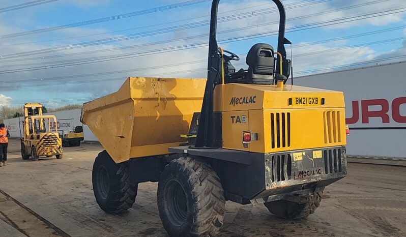 2020 Mecalac TA9 Site Dumpers For Auction: Leeds – 5th, 6th, 7th & 8th March 2025 @ 8:00am full