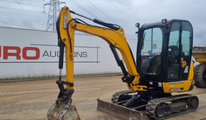 2021 JCB 8026CTS Mini Excavators For Auction: Leeds – 5th, 6th, 7th & 8th March 2025 @ 8:00am