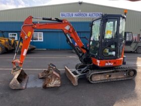 2021 Hitachi ZX33U-6CLR Mini Digger For Auction on 2025-03-22