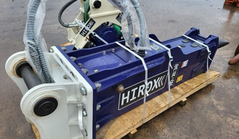 New & Unused Hirox HDX30 Hydraulic Breaker – 65mm Pins For Auction on 2025-03-22 full