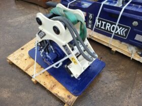 New & Unused Hirox Hydraulic Compactor Plate – 45mm Pins For Auction on 2025-03-22