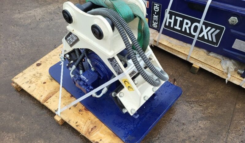 New & Unused Hirox Hydraulic Compactor Plate – 45mm Pins For Auction on 2025-03-22