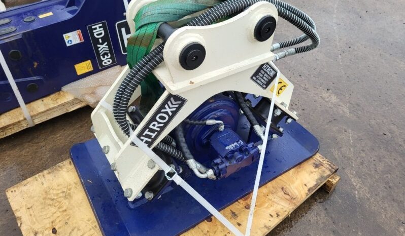 New & Unused Hirox Hydraulic Compactor Plate – 45mm Pins For Auction on 2025-03-22 full