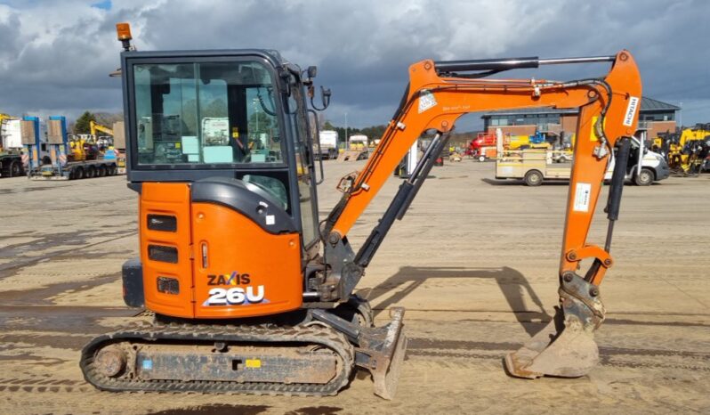 2020 Hitachi ZX26U-6CR Mini Excavators For Auction: Leeds – 5th, 6th, 7th & 8th March 2025 @ 8:00am full