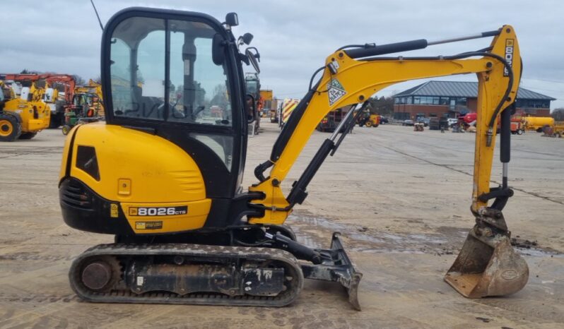 2021 JCB 8026CTS Mini Excavators For Auction: Leeds – 5th, 6th, 7th & 8th March 2025 @ 8:00am full