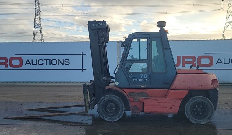 2013 Toyota 50-5FD70 Forklifts For Auction: Leeds – 5th, 6th, 7th & 8th March 2025 @ 8:00am full