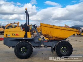 2015 Terex TA6S Site Dumpers For Auction: Leeds – 5th, 6th, 7th & 8th March 2025 @ 8:00am full