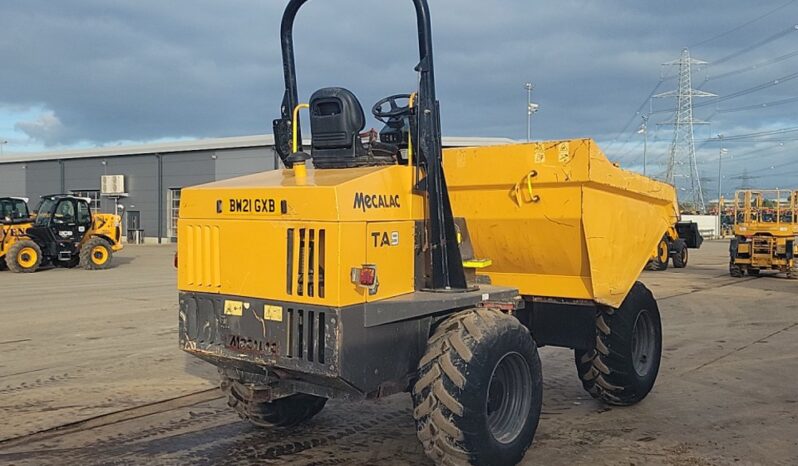 2020 Mecalac TA9 Site Dumpers For Auction: Leeds – 5th, 6th, 7th & 8th March 2025 @ 8:00am full